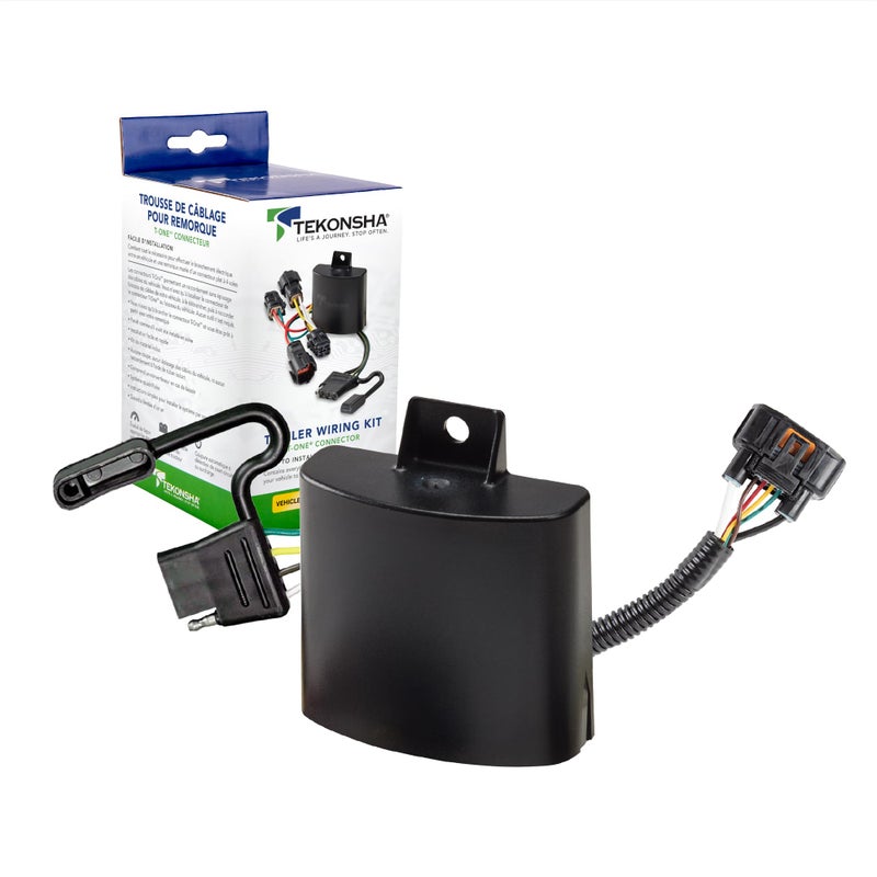 Tekonsha 118784 Tow Harness T-Connector Black - Image 1